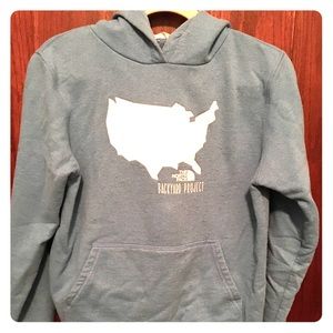 The North Face hoodie